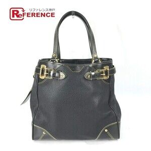 Louis Vuitton Suhali Majesty Tote Bag Leather Handbag Noir Black